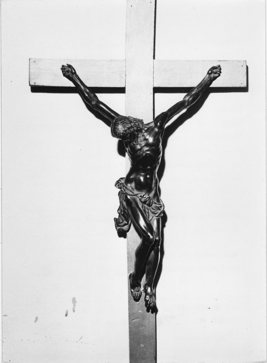 Cristo crocifisso (crocifisso, opera isolata) - bottega umbra (sec. XVIII)