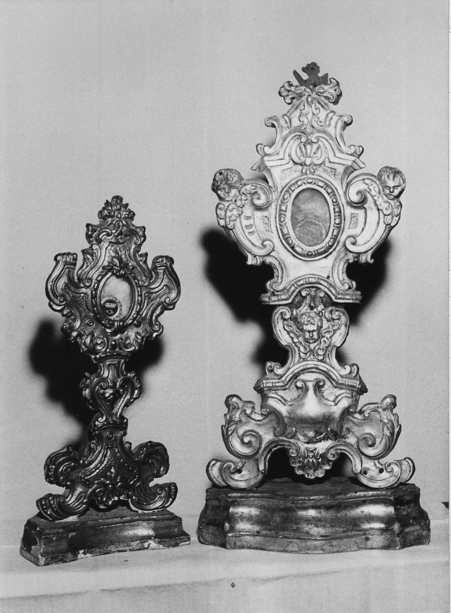 reliquiario, opera isolata - bottega umbra (sec. XVIII)