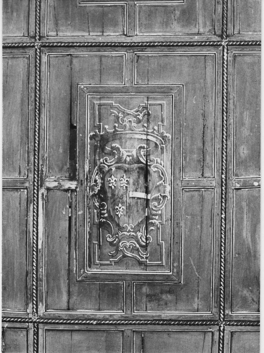 pannello, elemento d'insieme - bottega umbra (sec. XVII)