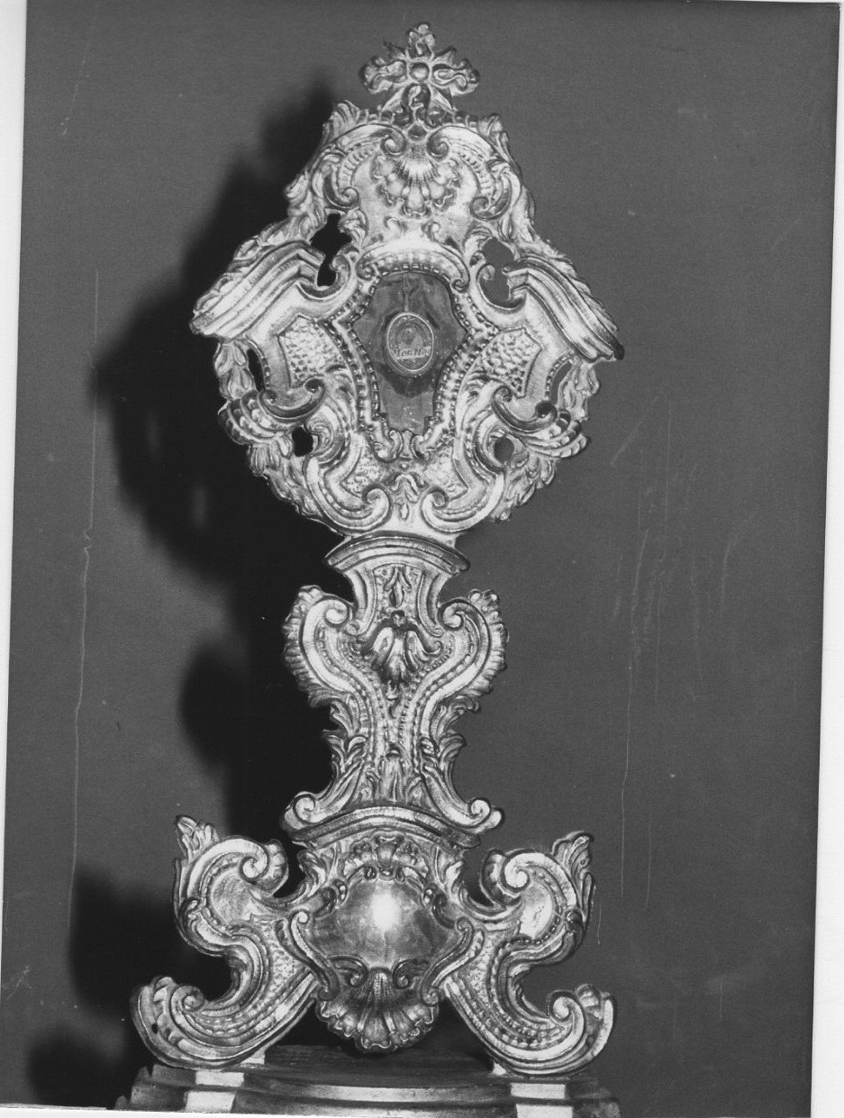 reliquiario, insieme - bottega umbra (sec. XVIII)