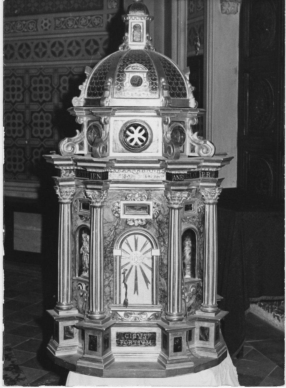 tabernacolo, opera isolata - bottega umbra (sec. XIX)