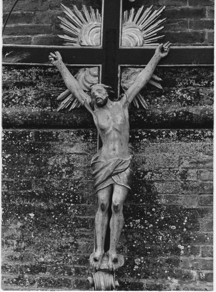 Cristo crocifisso (croce da parete, opera isolata) - bottega umbra (sec. XVII)