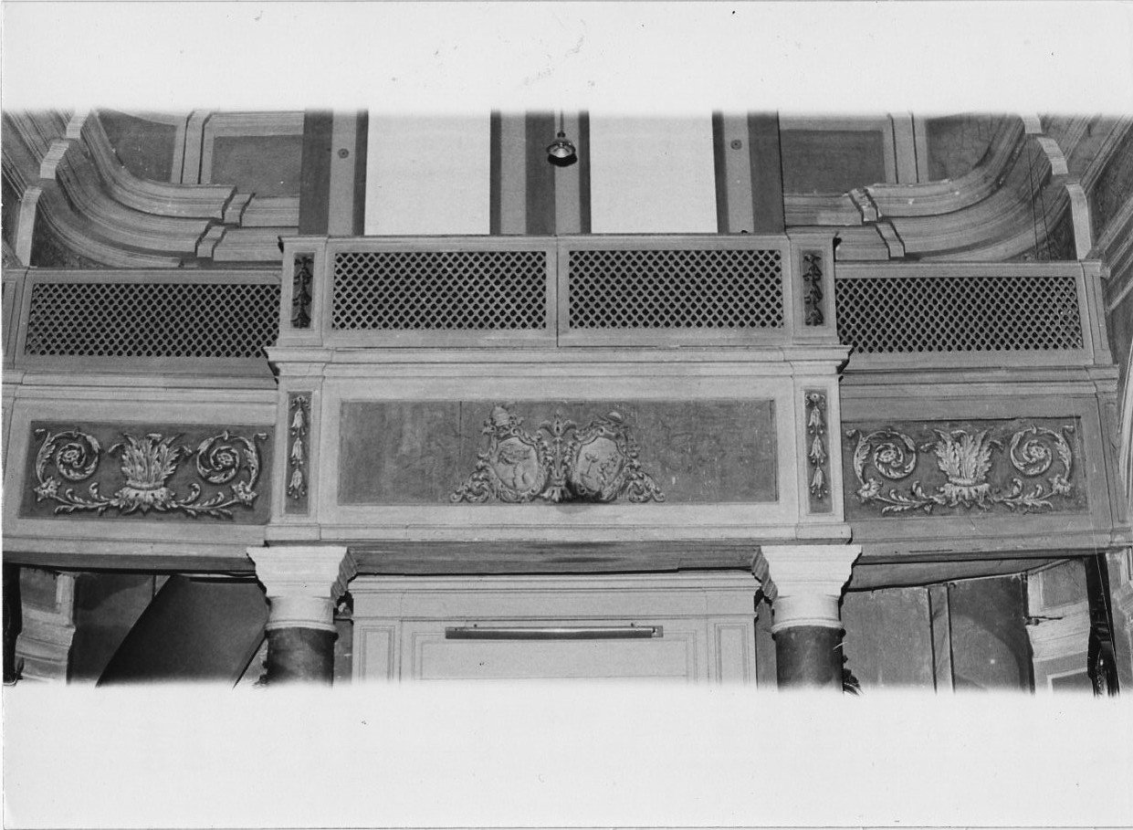 sovrapporta, opera isolata - bottega umbra (secc. XVIII/ XIX)