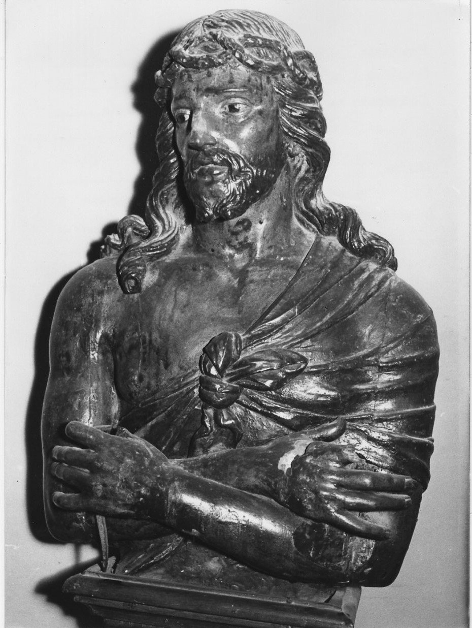 Ecce Homo (busto, opera isolata) - bottega umbra (sec. XVIII)