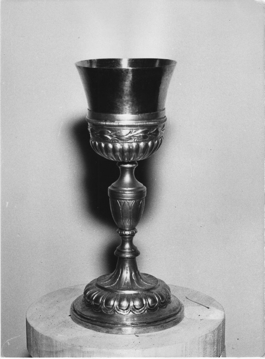 calice, opera isolata - bottega umbra (secc. XVII/ XVIII)