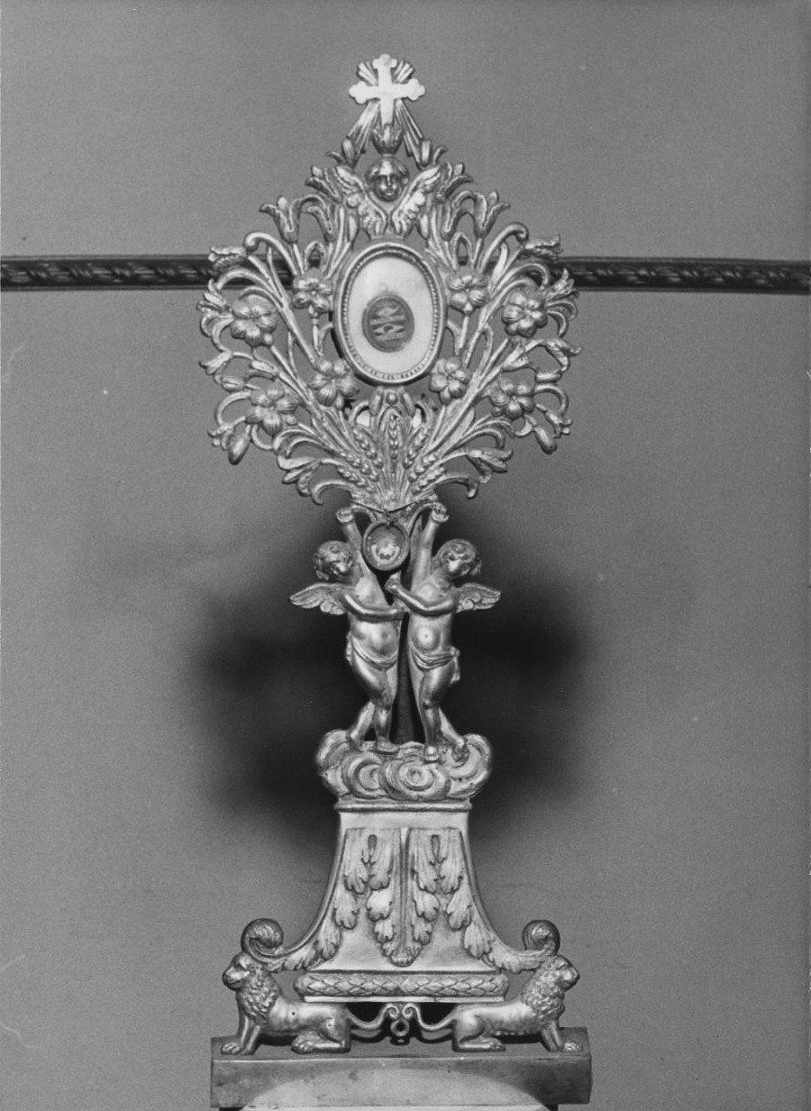 reliquiario, opera isolata - bottega umbra (sec. XIX)