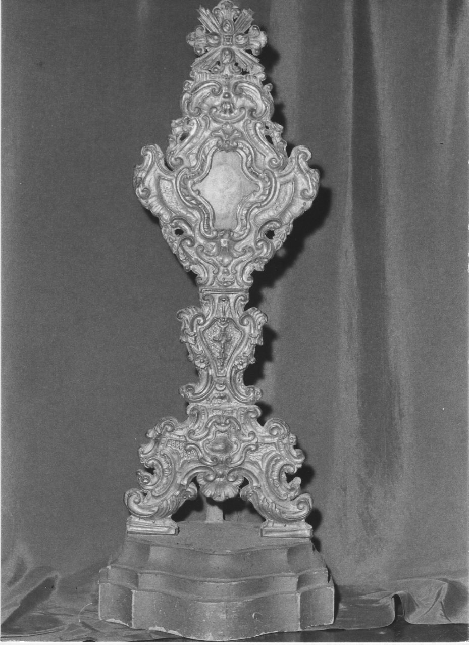 reliquiario, insieme - bottega italiana (sec. XVIII)