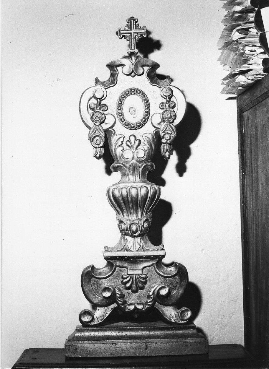 reliquiario, insieme - bottega umbra (sec. XIX)