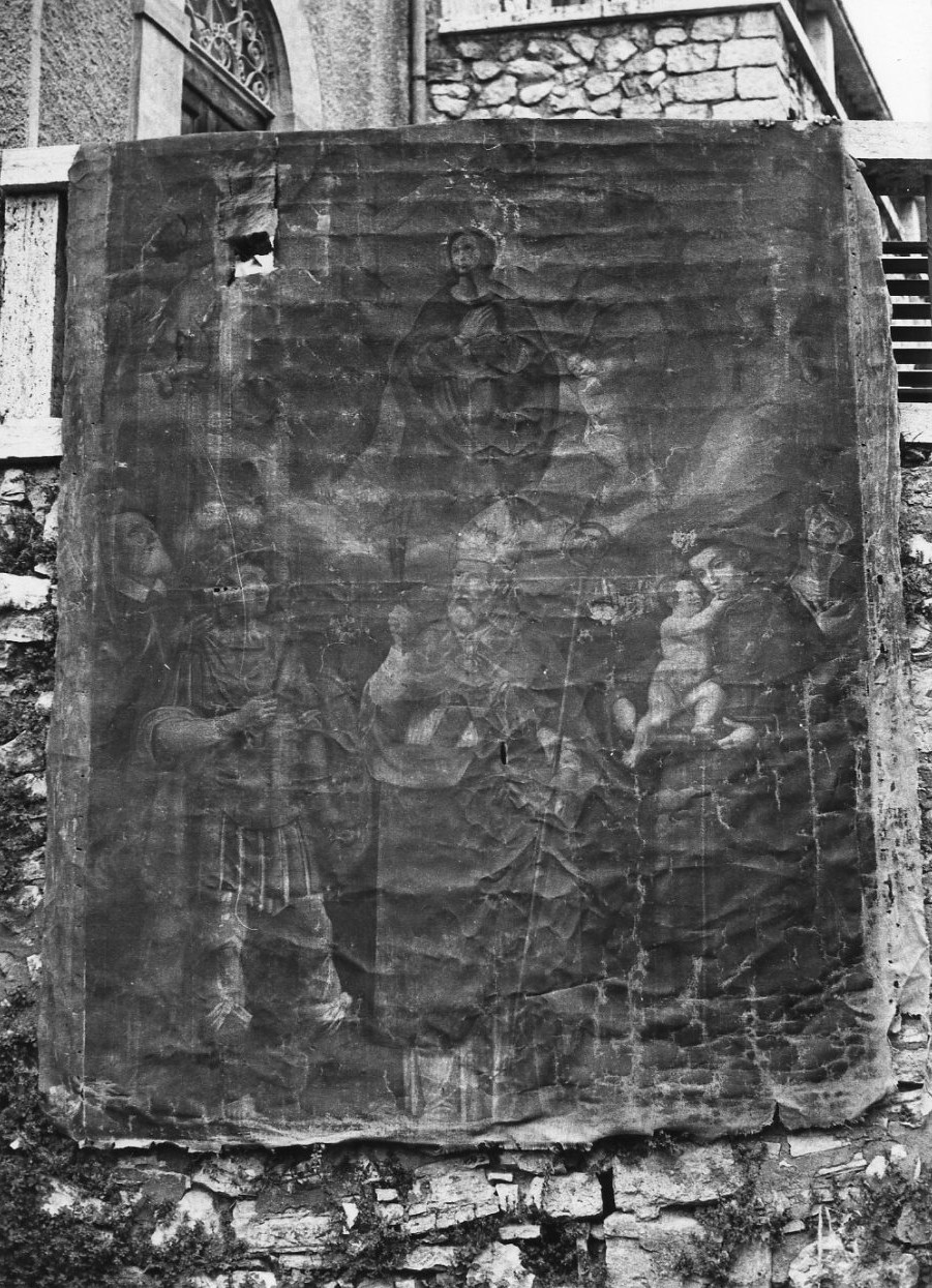 assunzione della Madonna (dipinto, opera isolata) - ambito italiano (sec. XVII)