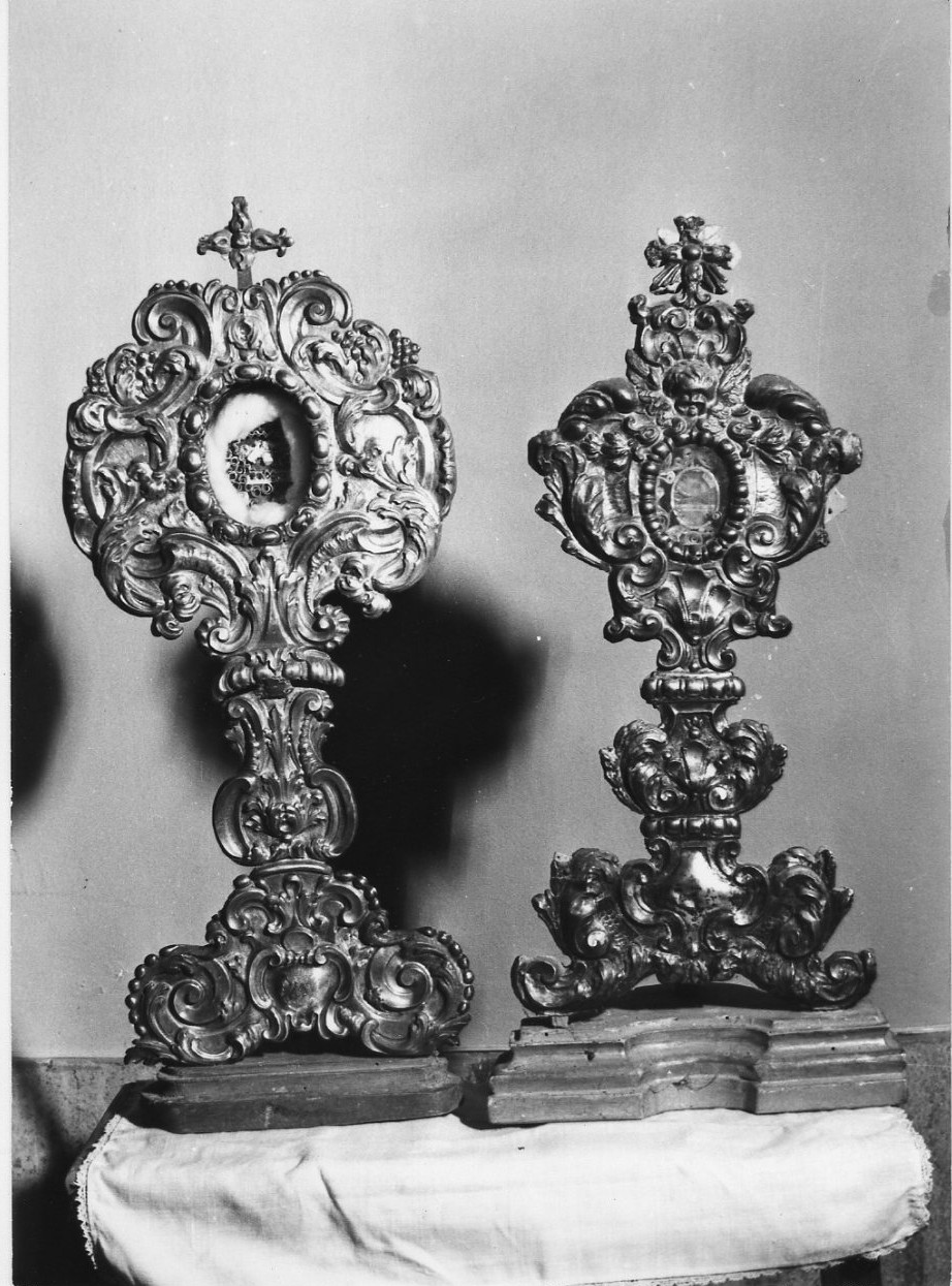 reliquiario, paio - bottega italiana (sec. XVIII)