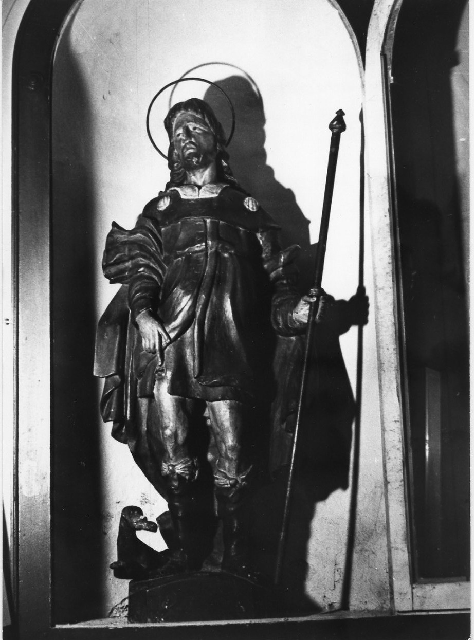 San Rocco (scultura, opera isolata) - bottega italiana (sec. XVII)