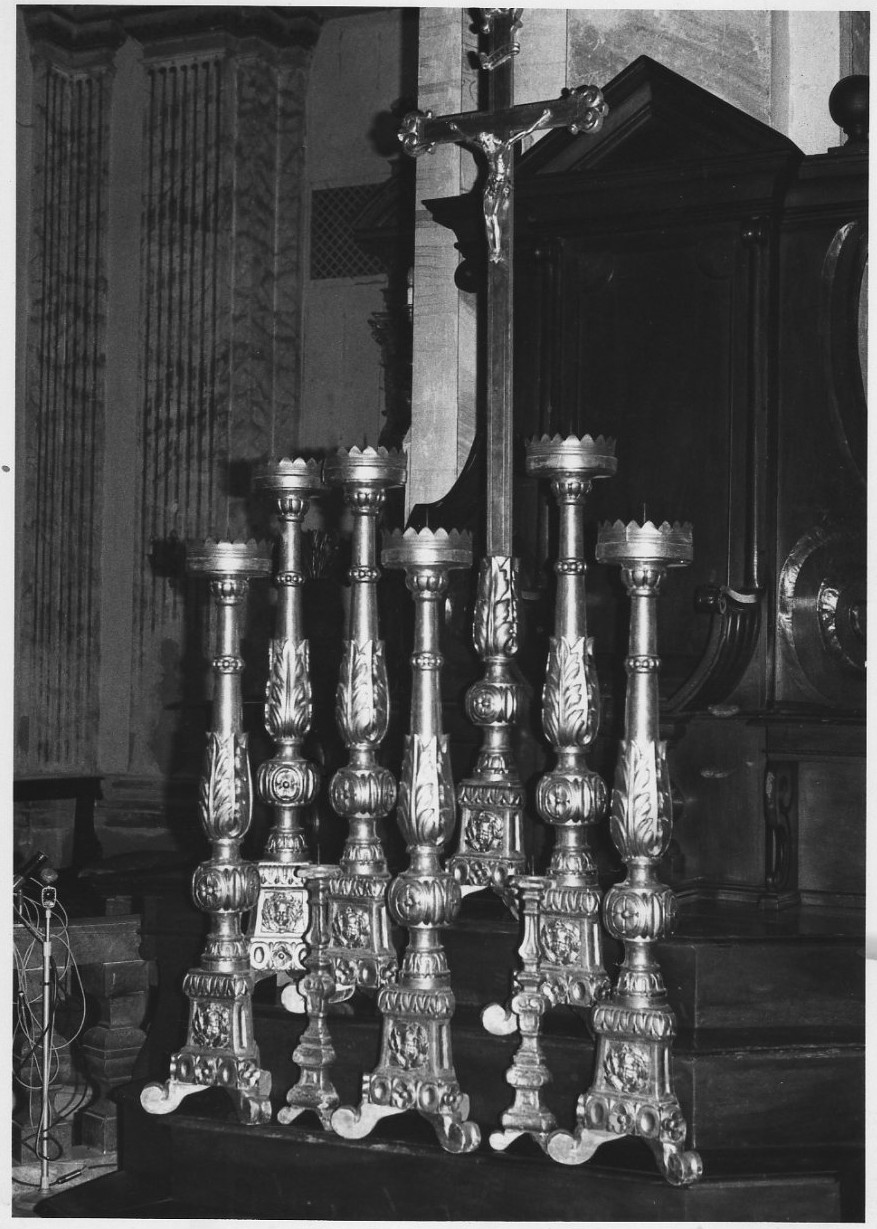 candeliere, paio - bottega italiana (sec. XVII)
