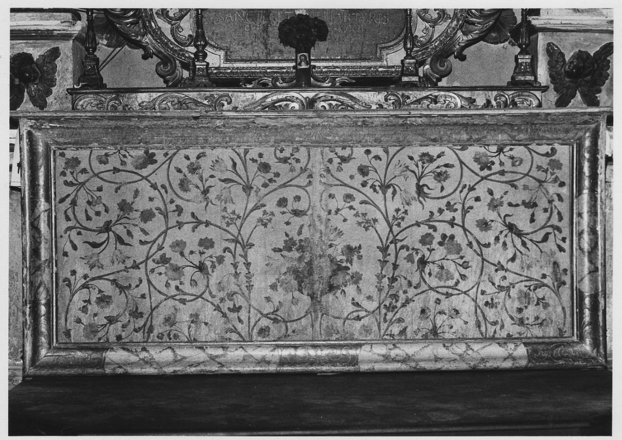 paliotto, opera isolata - bottega italiana (sec. XVIII)