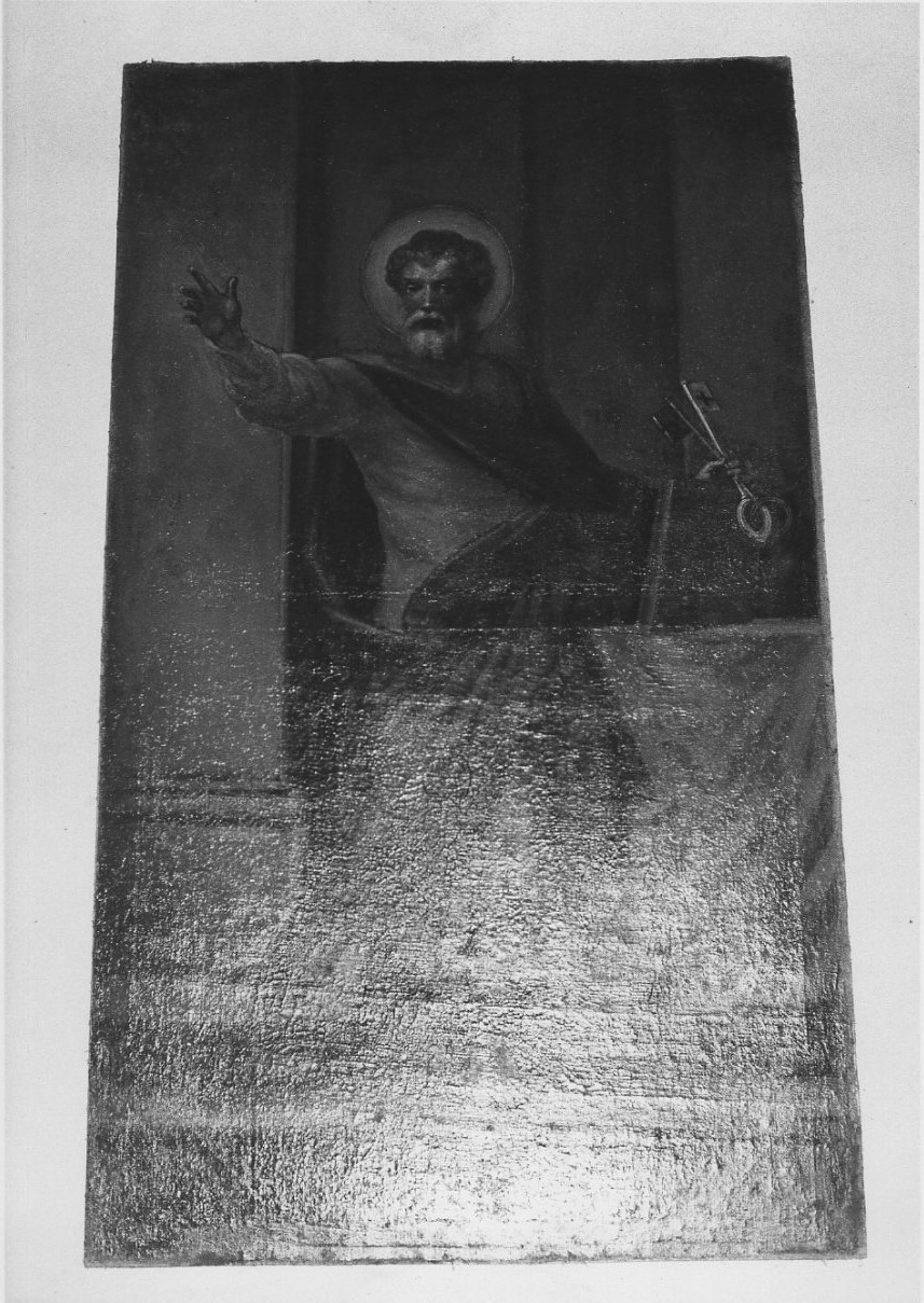 San Pietro Apostolo (dipinto, opera isolata) - ambito italiano (sec. XVII)