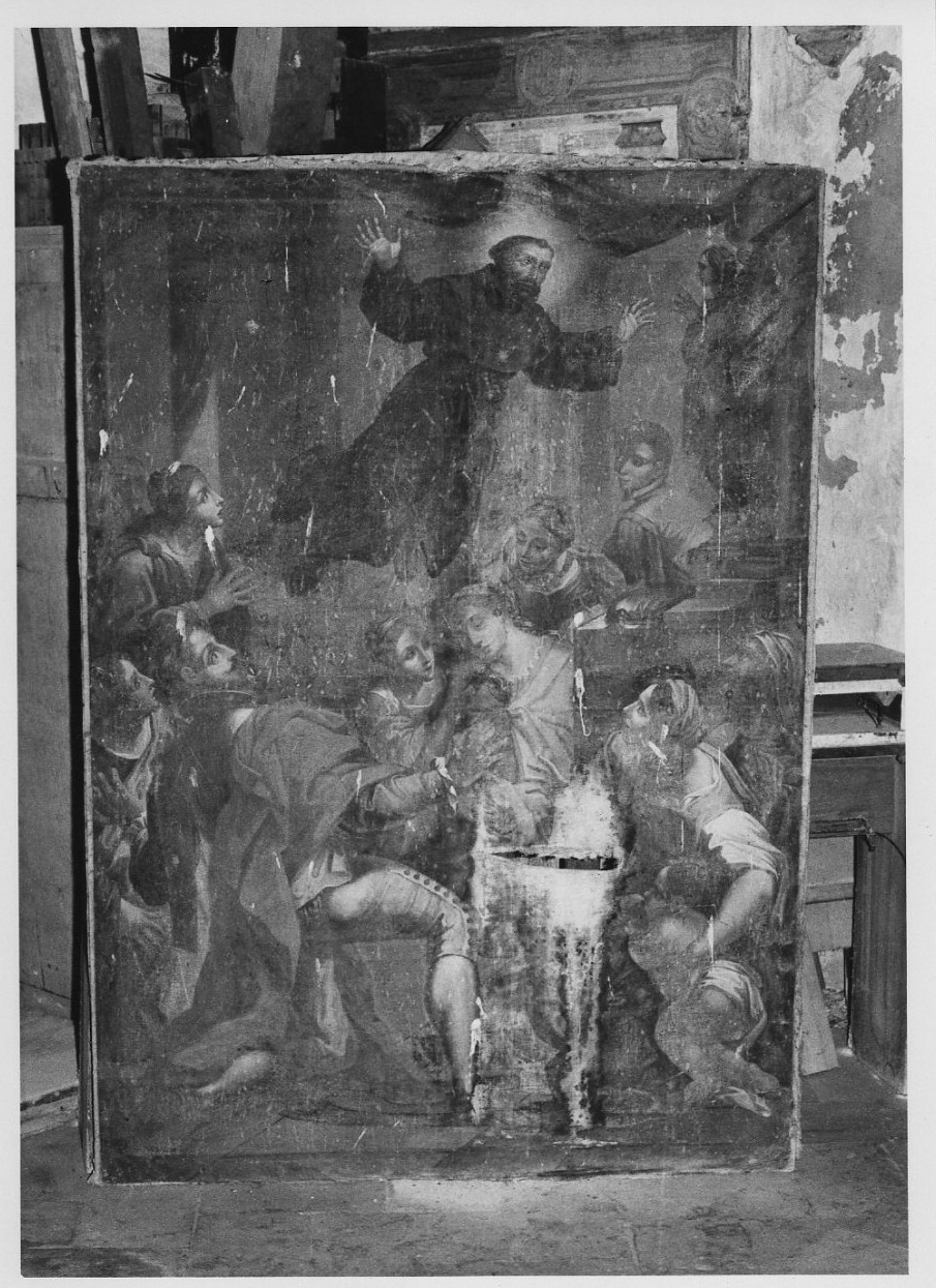 Sant'Antonio da Padova (dipinto, opera isolata) - ambito italiano (sec. XVII)