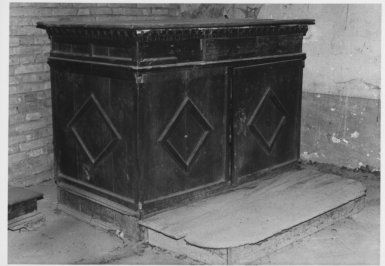 paratoio, opera isolata - bottega italiana (sec. XVII)