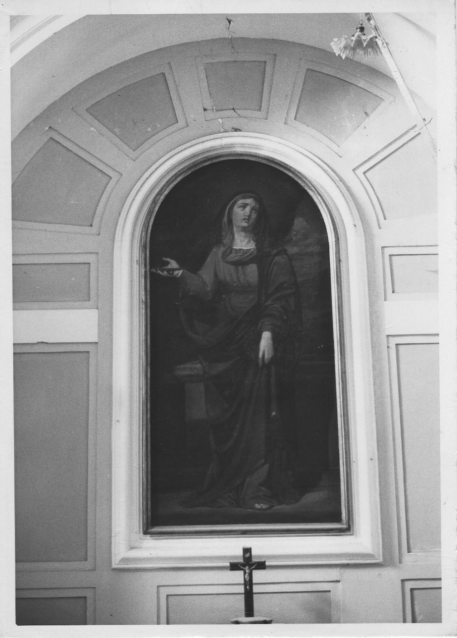 Madonna Addolorata (dipinto, opera isolata) - ambito italiano (sec. XVII)