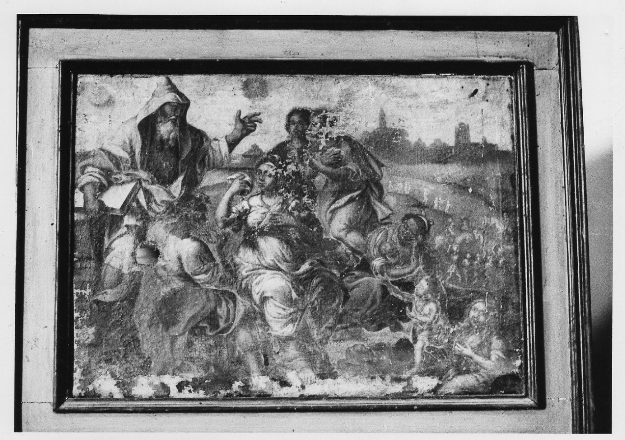 profeta (dipinto, opera isolata) - ambito italiano (sec. XVII)