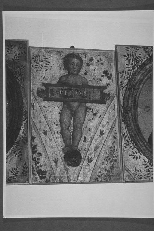 putto (dipinto, frammento) - ambito Italia centrale (prima metà sec. XVI)