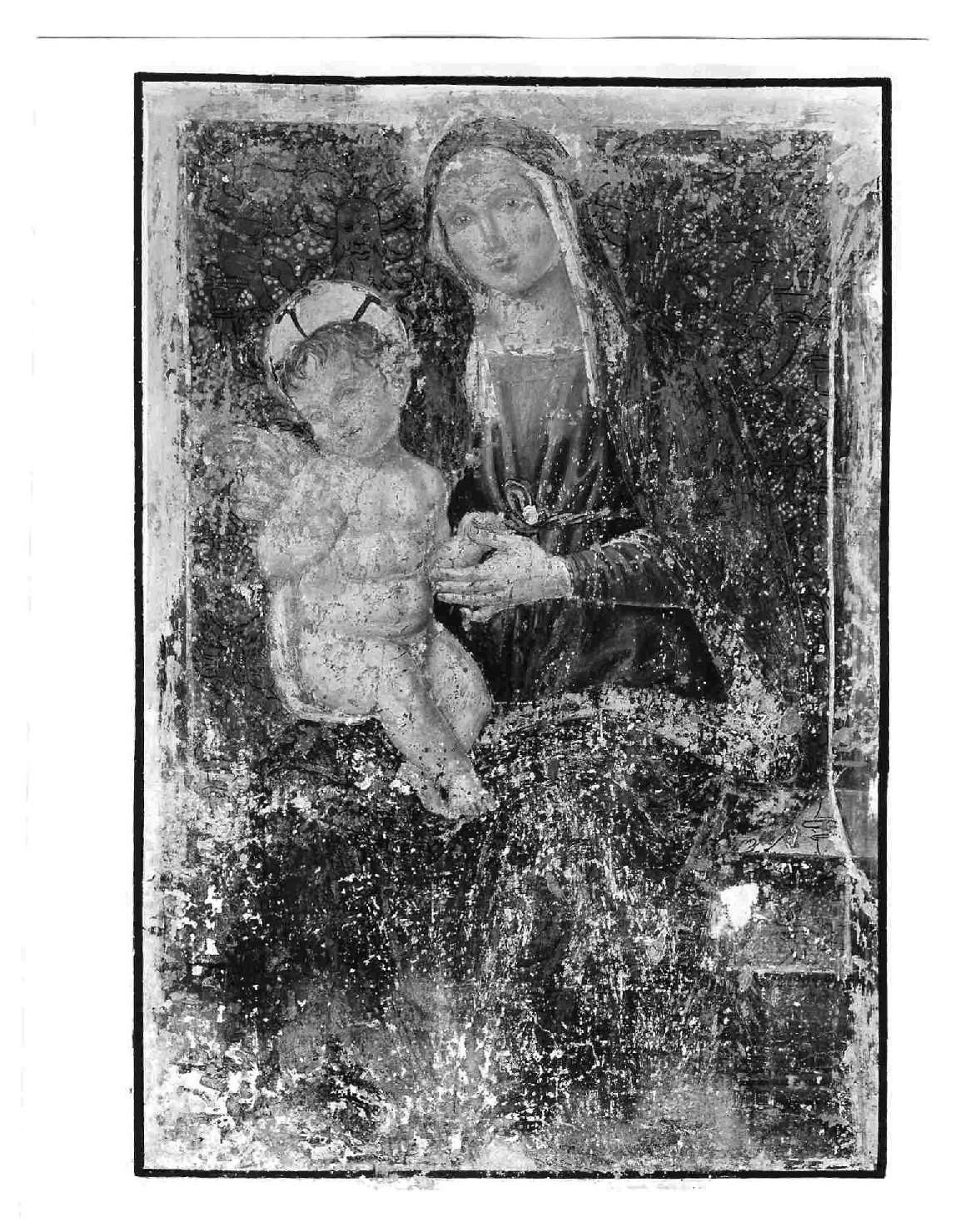 Madonna con Bambino (dipinto, opera isolata) - ambito umbro (prima metà sec. XVI)