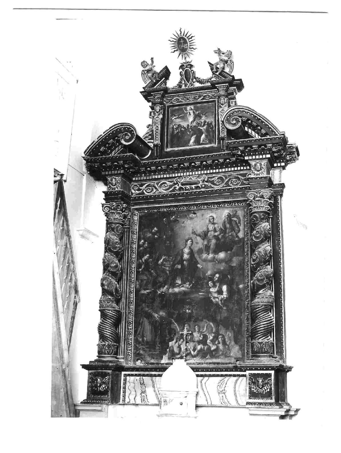altare, opera isolata - bottega Italia centrale (prima metà sec. XVII)