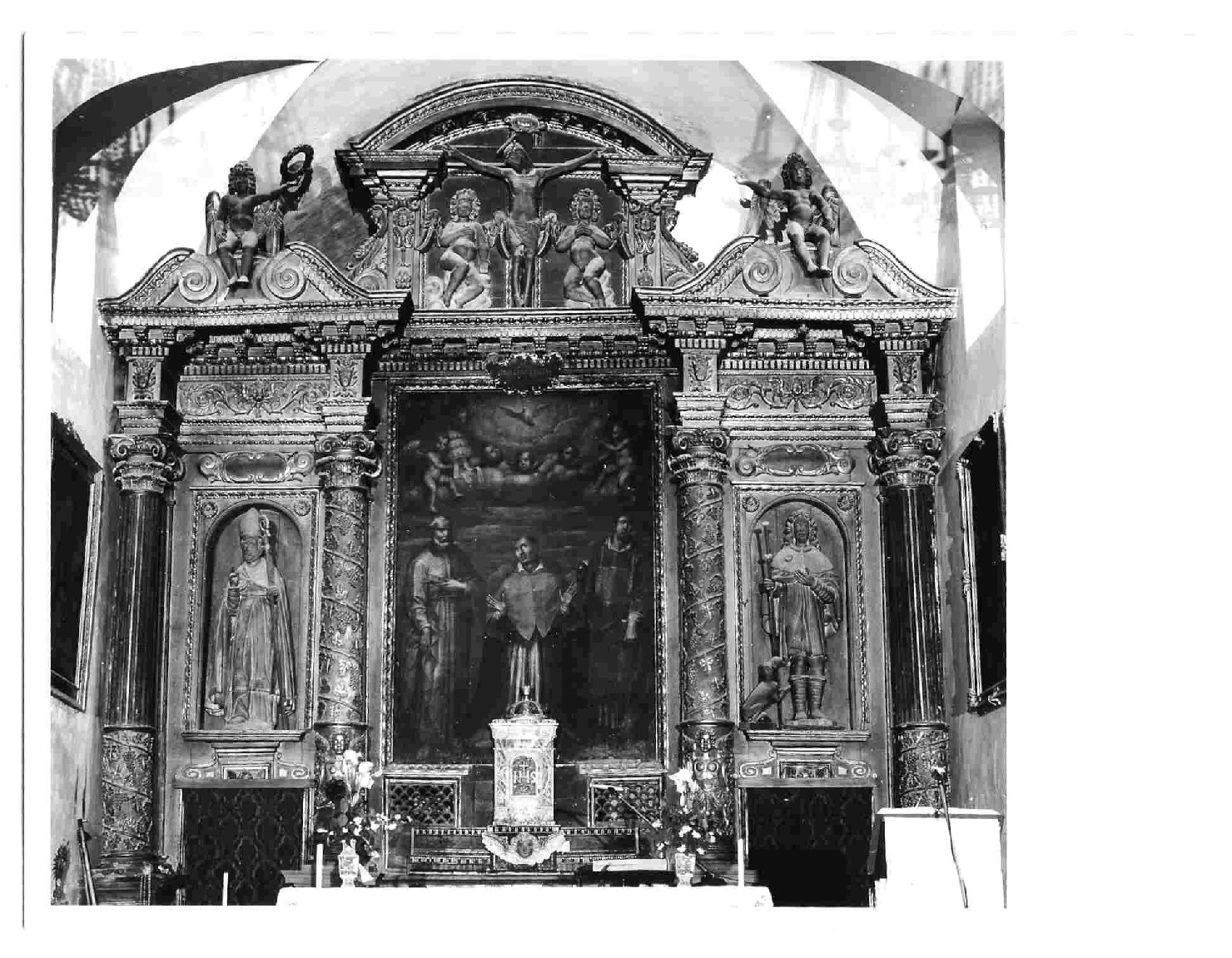 altare, insieme - bottega Italia centrale (prima metà sec. XVII)