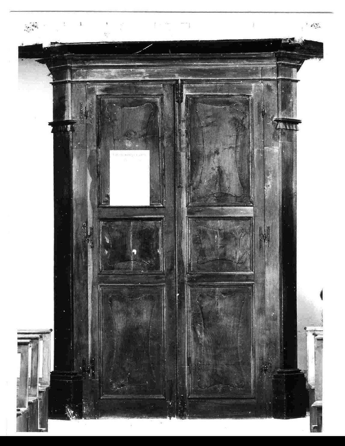 bussola, opera isolata - bottega umbra (sec. XVIII)