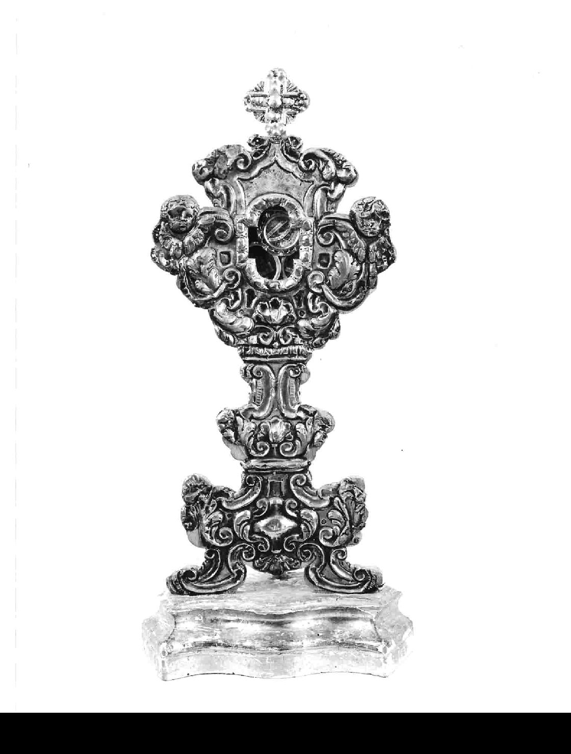 reliquiario, opera isolata - bottega umbra (prima metà sec. XVIII)