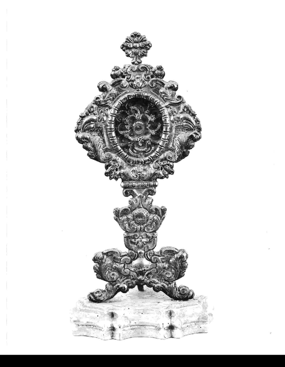 reliquiario, opera isolata - bottega umbra (metà sec. XVIII)