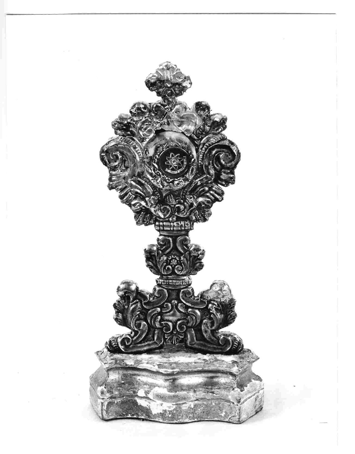 reliquiario, opera isolata - bottega romana (sec. XVIII)