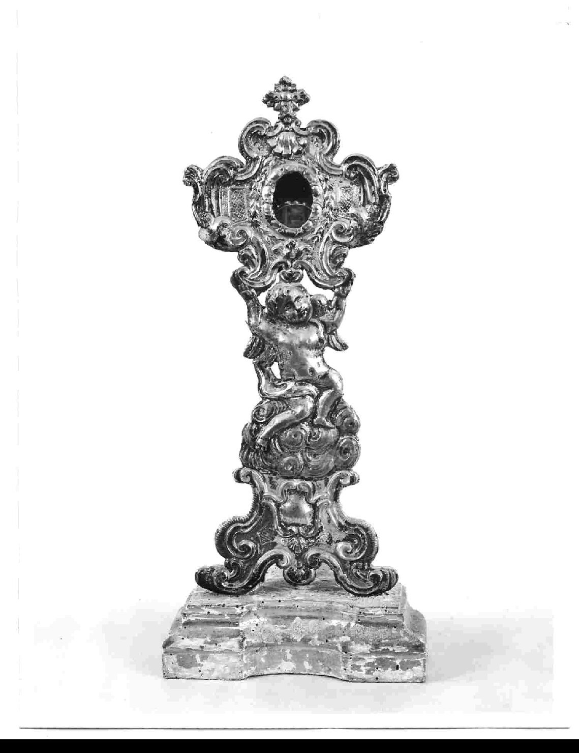 reliquiario, opera isolata - bottega umbra (sec. XVIII)