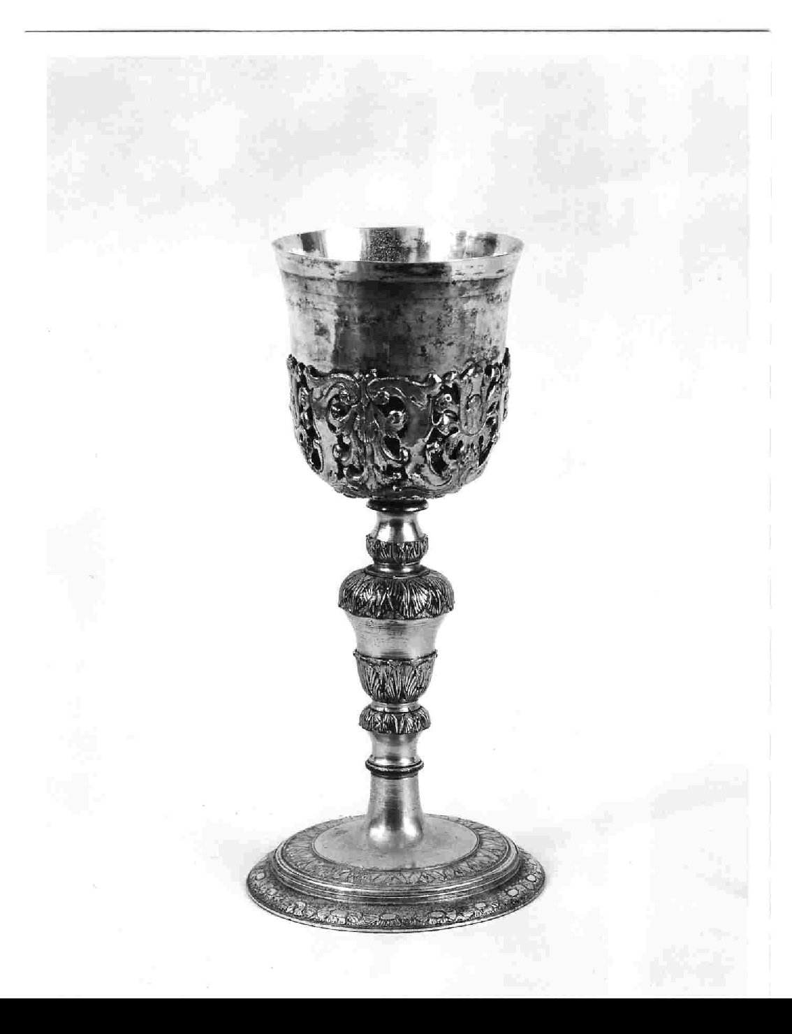 calice, opera isolata - bottega Italia centrale (fine sec. XVII)