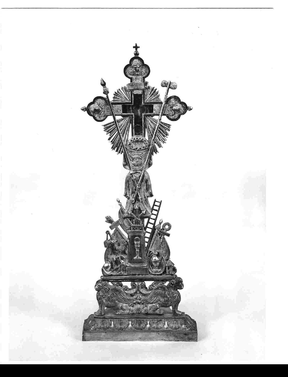 reliquiario, opera isolata - bottega Italia centrale (seconda metà sec. XIX)