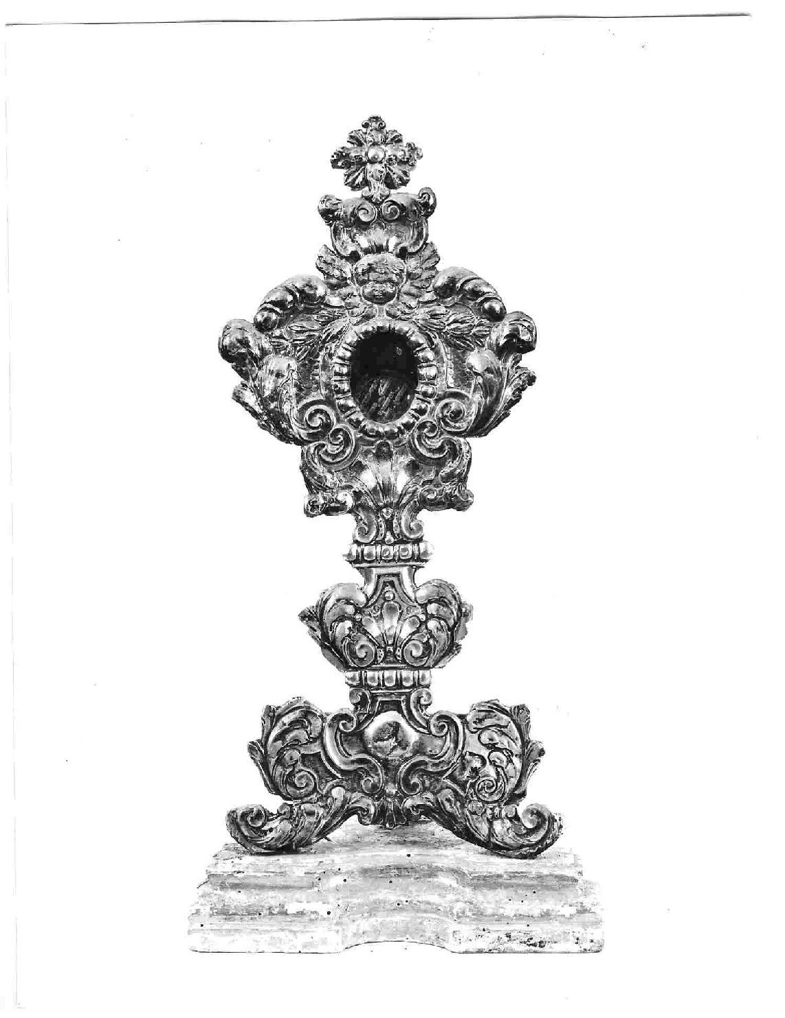 reliquiario, opera isolata di Politi Antonio (sec. XVIII)