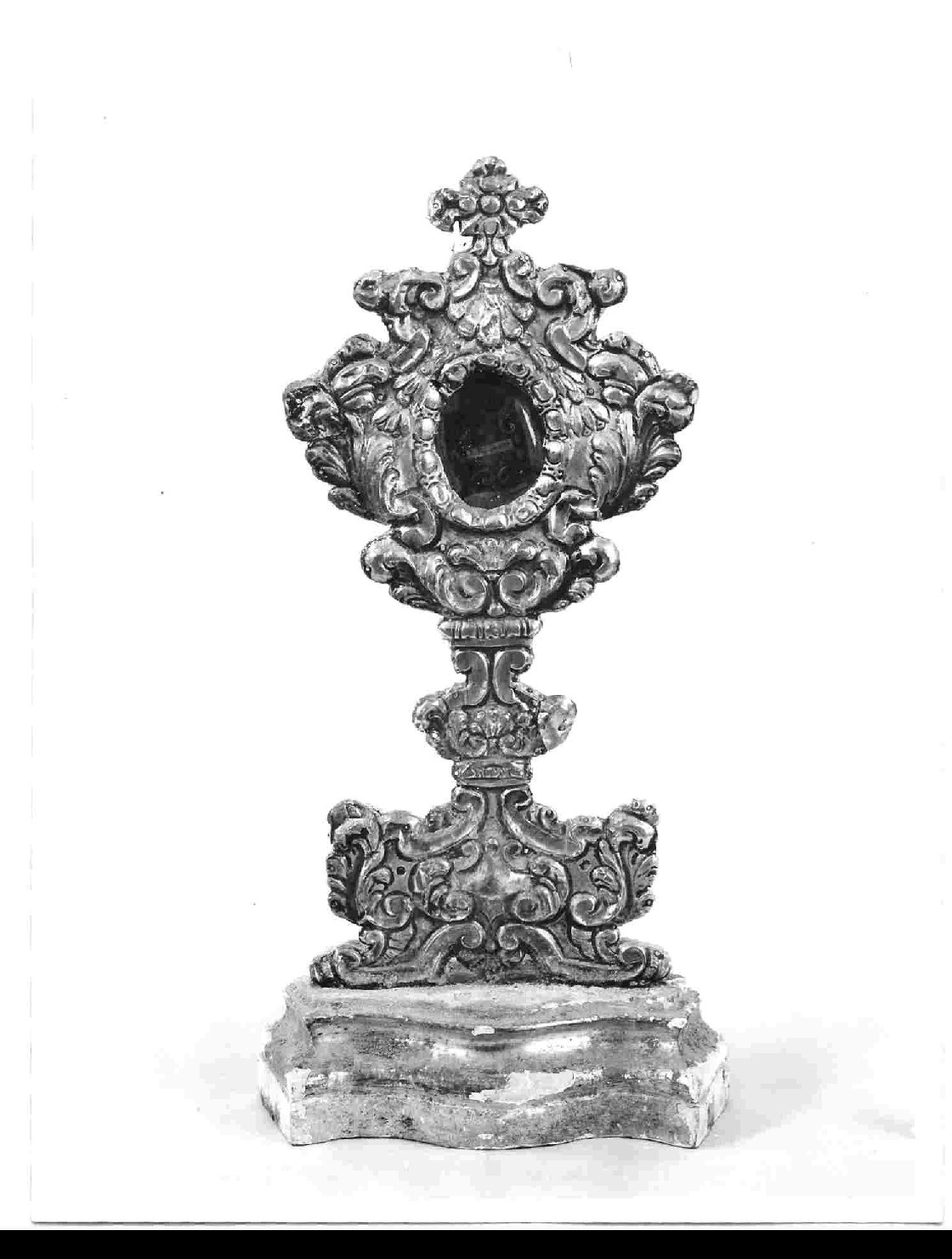 reliquiario, coppia - bottega Italia centrale (prima metà sec. XVIII)