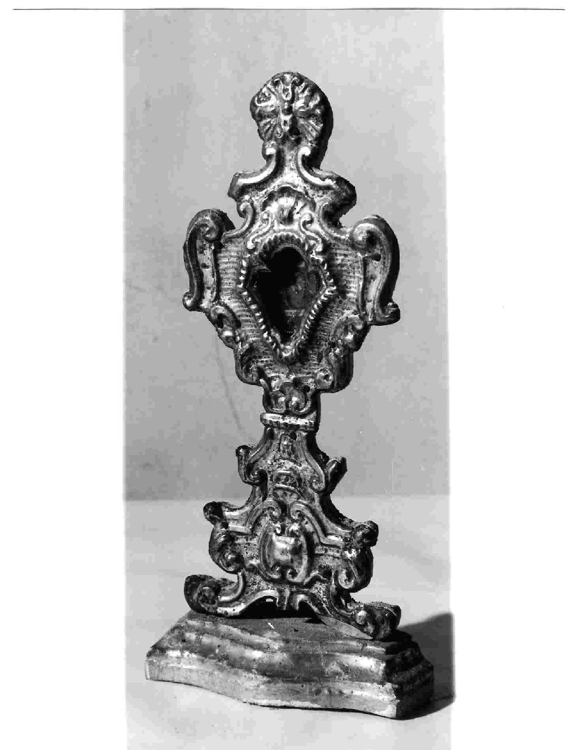 reliquiario - a ostensorio, opera isolata - bottega umbra (sec. XVIII)