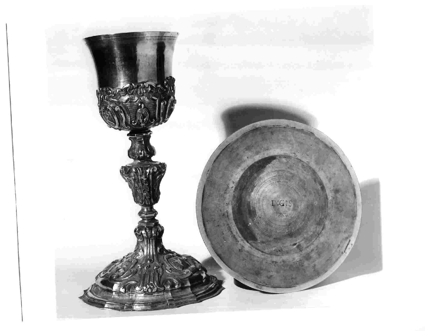 calice, insieme - bottega umbra (sec. XVIII)