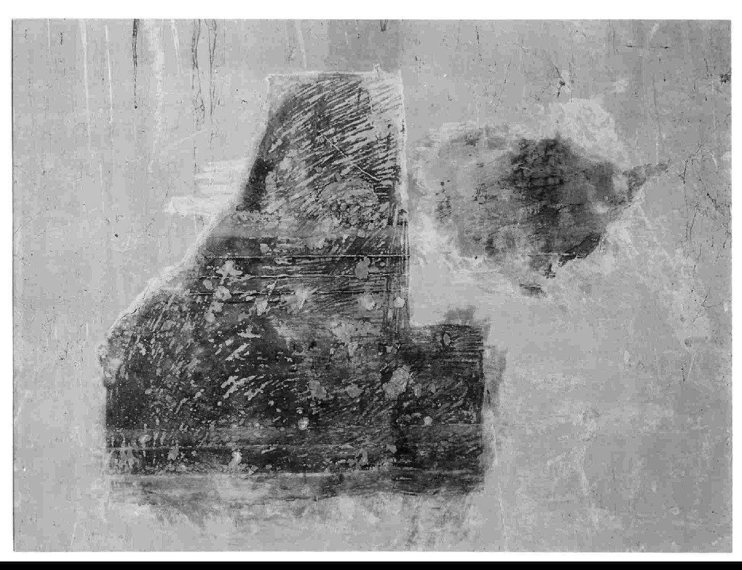 piede di figura (dipinto, frammento) di Paolo da Visso (bottega) (sec. XVI)