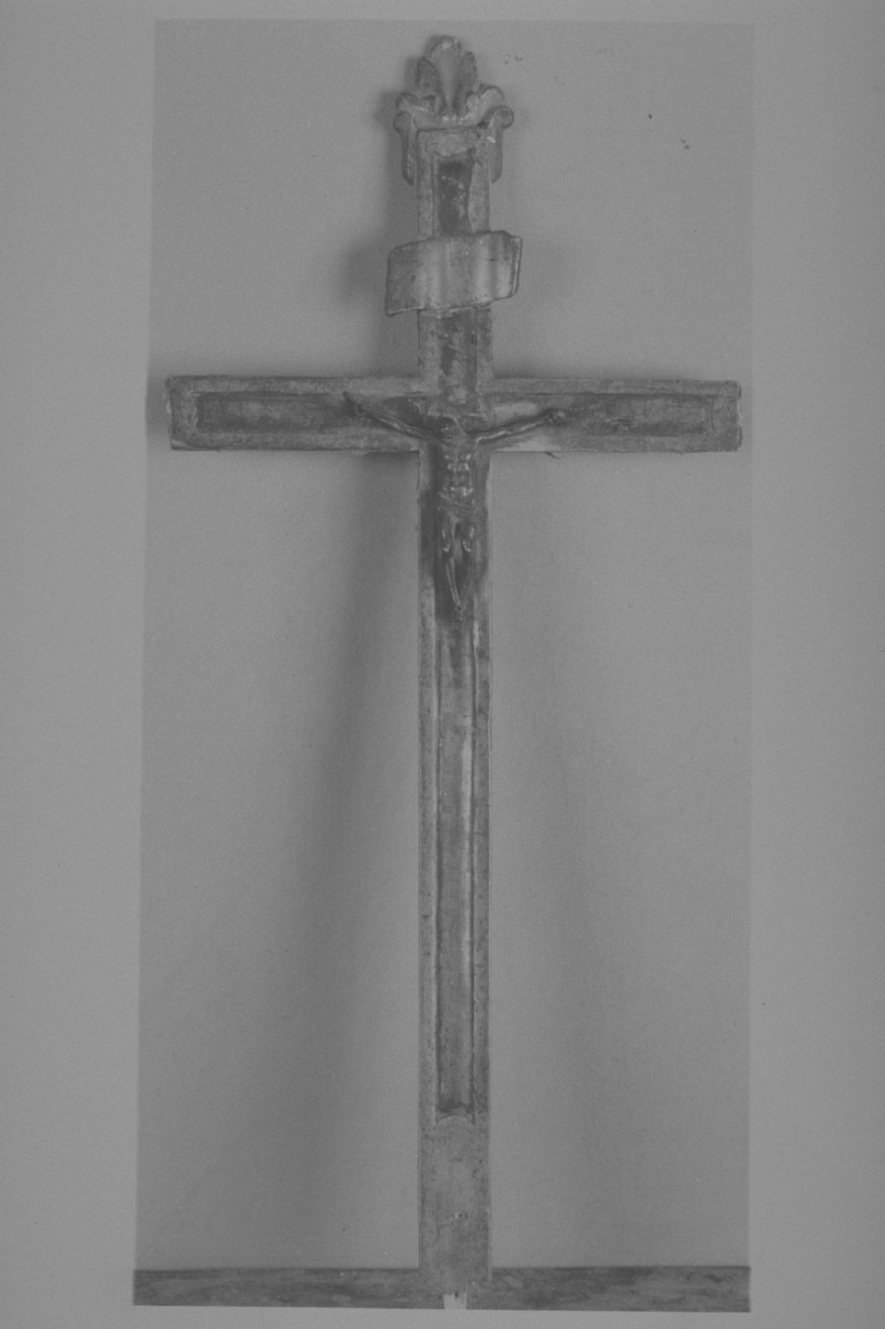 croce d'altare, elemento d'insieme - bottega umbra (metà sec. XVIII)