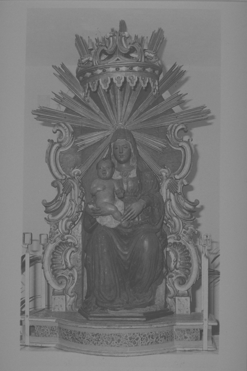 macchina processionale, elemento d'insieme - bottega umbra (seconda metà sec. XIX)