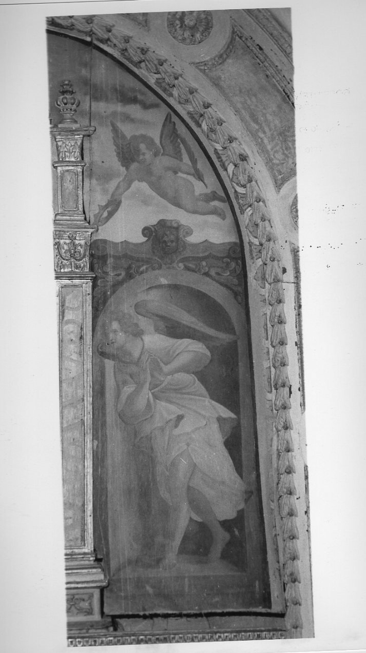 angelo (dipinto, complesso decorativo) - ambito Italia centrale (metà sec. XVI)