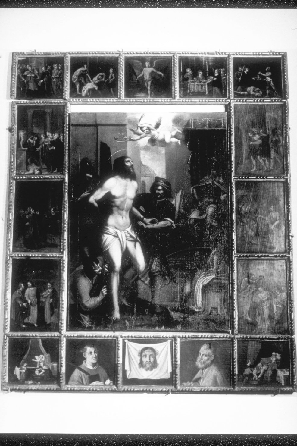 cornice, elemento d'insieme - bottega Italia centrale (sec. XVII)