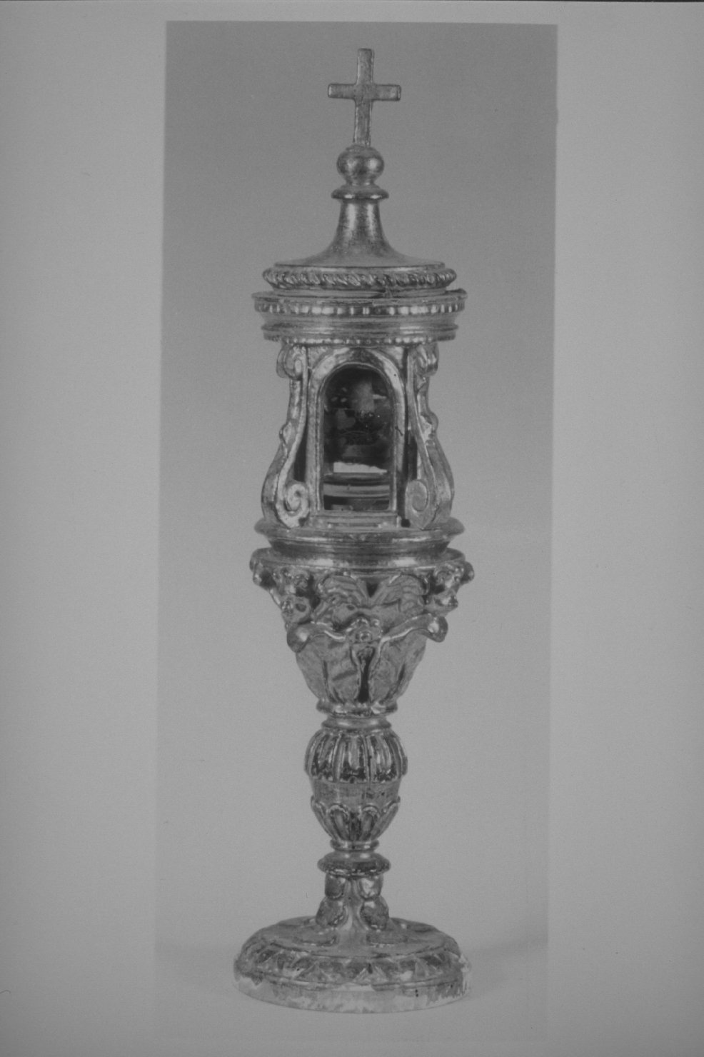 reliquiario - a ostensorio, opera isolata - bottega umbra (prima metà sec. XVII)