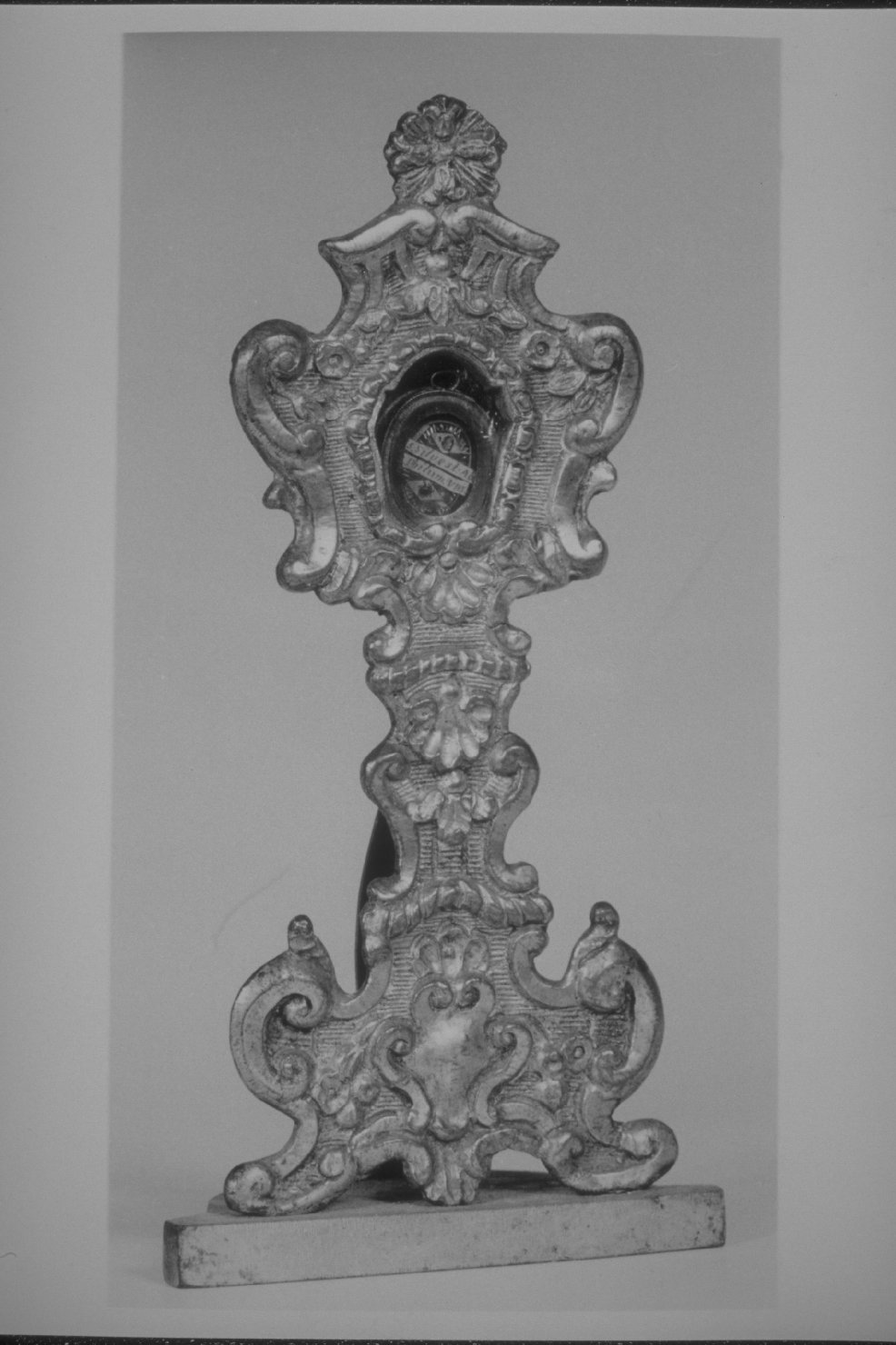 reliquiario - a ostensorio, opera isolata - bottega toscana (sec. XVIII)