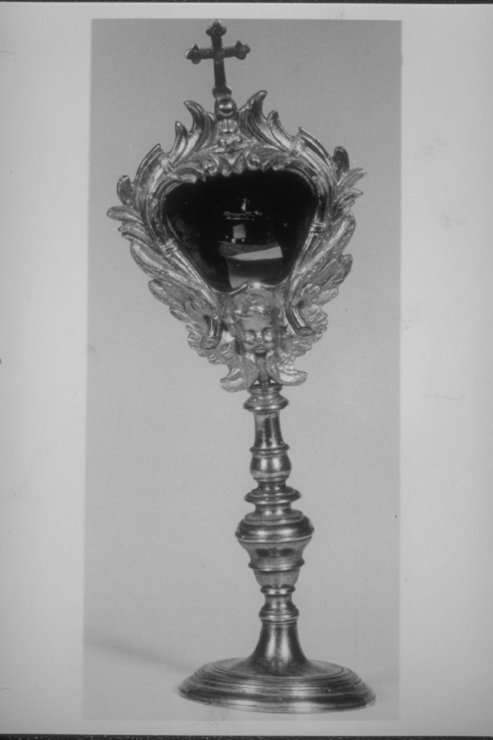 reliquiario - a ostensorio, opera isolata - bottega umbra (sec. XVII)