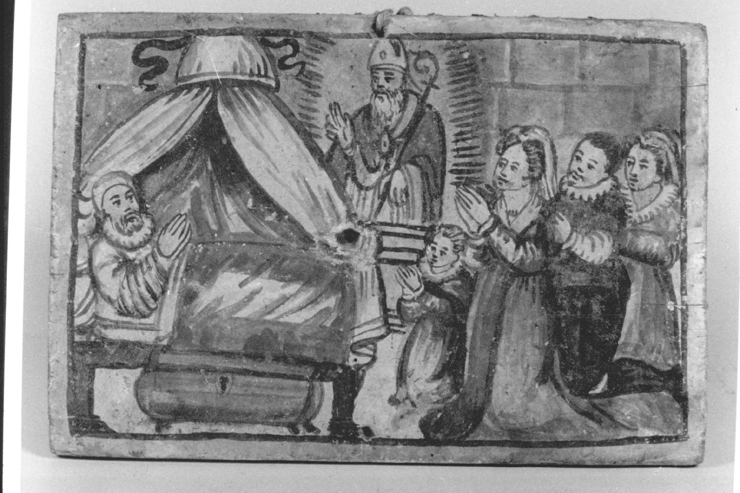 Miracolo di S. Montano (ex voto, opera isolata) - ambito umbro (sec. XVII)