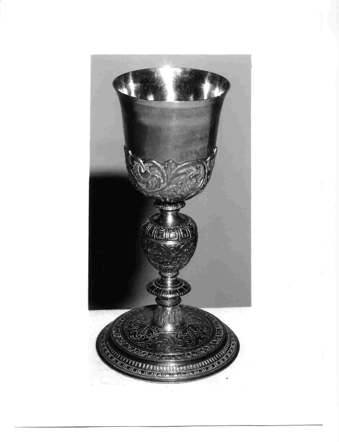 calice, opera isolata - bottega umbra (seconda metà sec. XVII)