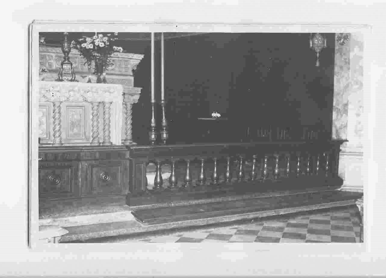 balaustrata, elemento d'insieme - bottega Italia centrale (sec. XIX)