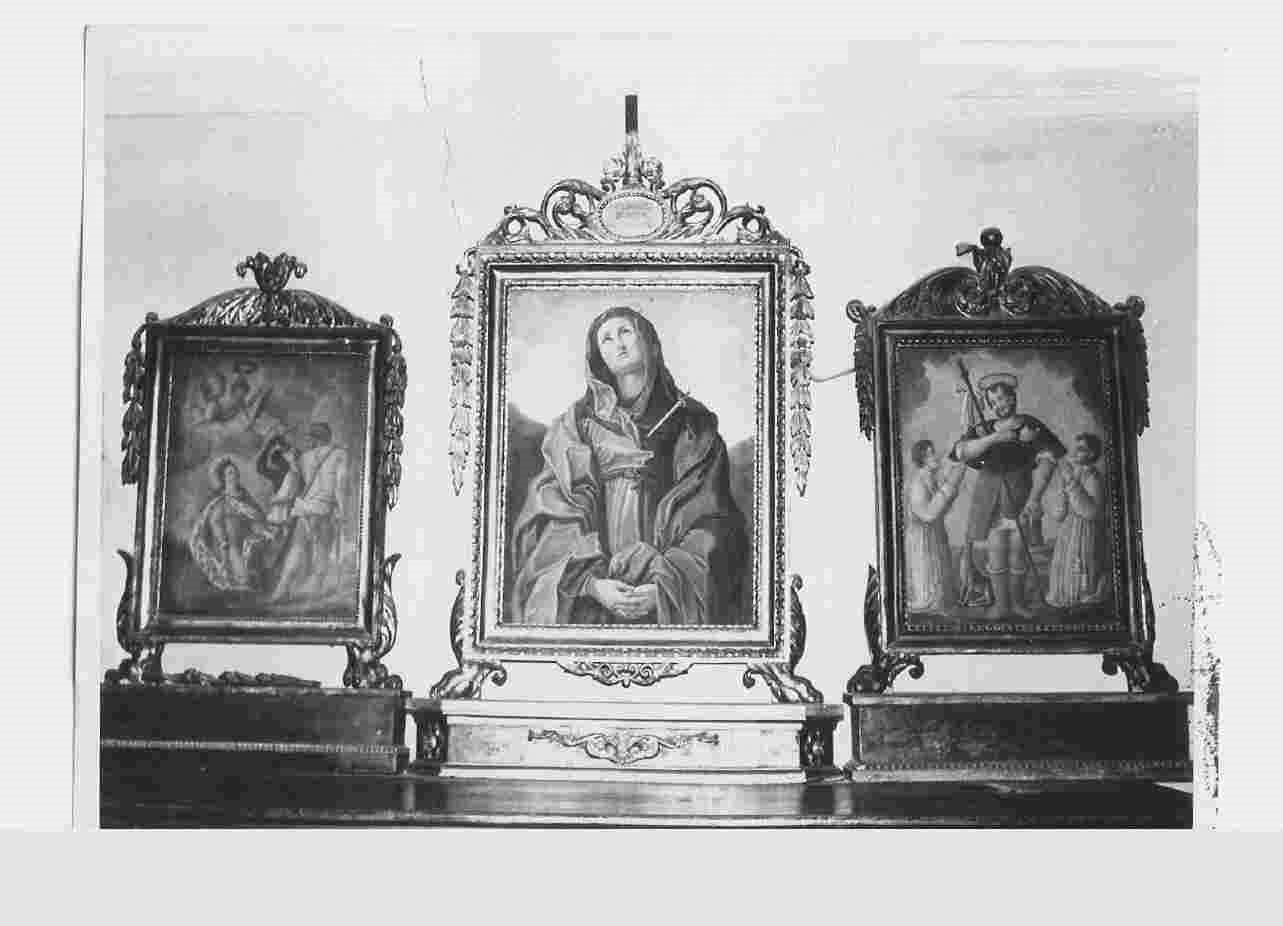 cornice di dipinto, coppia - bottega italiana (sec. XVIII)