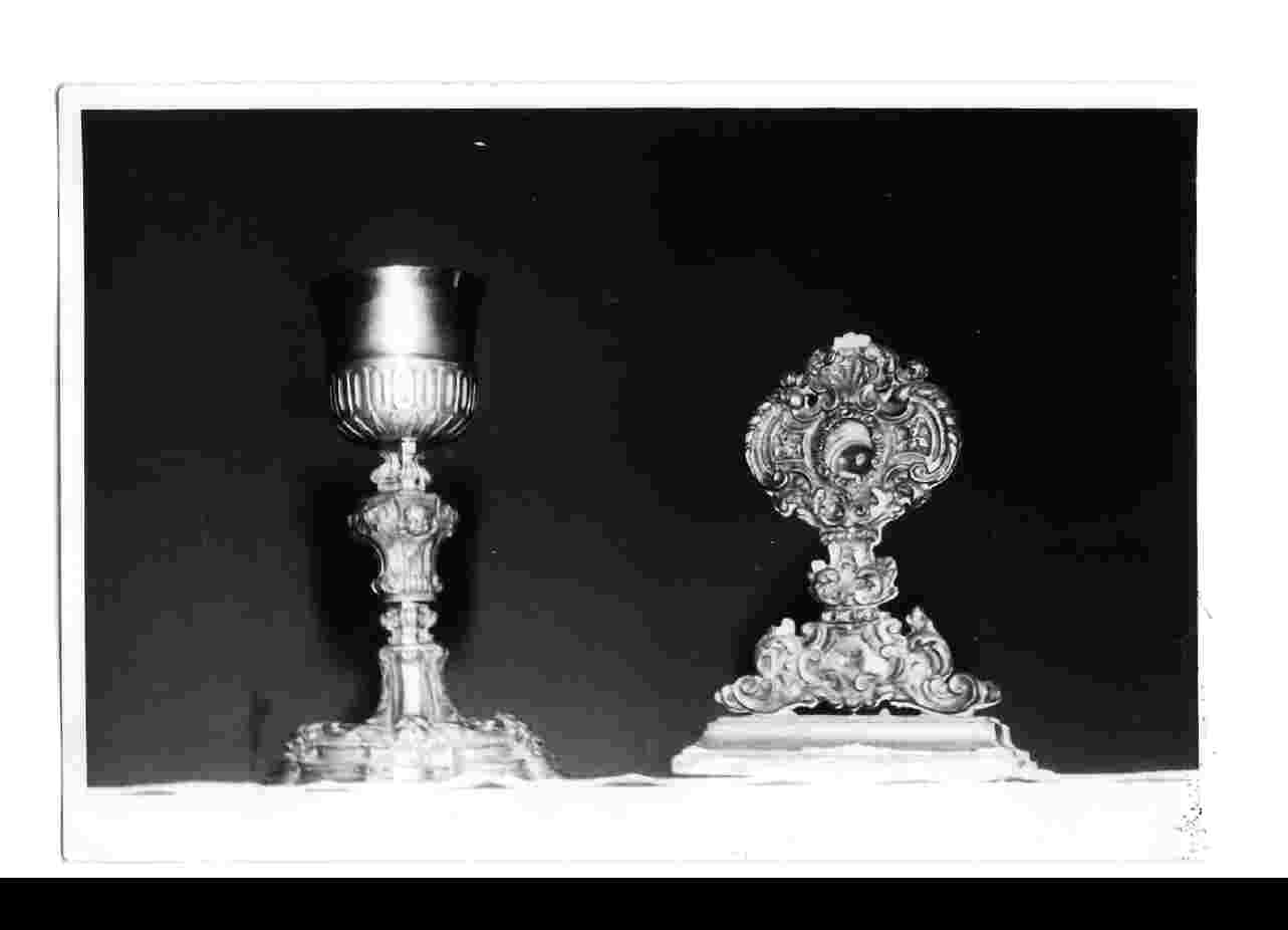 calice, opera isolata - bottega Italia centrale (sec. XVIII)